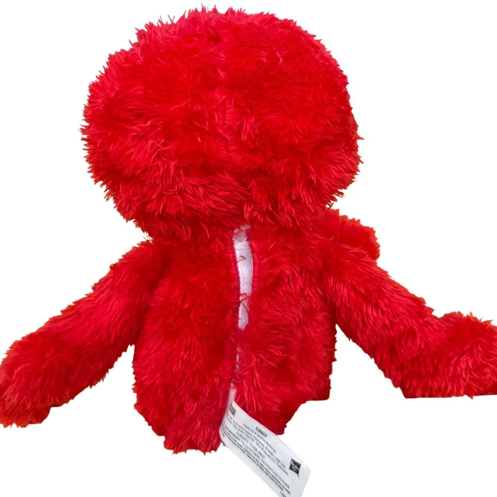 Hasbro Sesame Street Elmo Plush Toy Shaggy C0923 Tickle Tummy and Feet TESTED